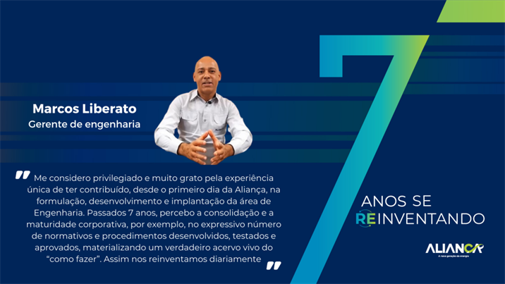 7 anos da Aliança Energia: reinventar-se! - Aliança Energia