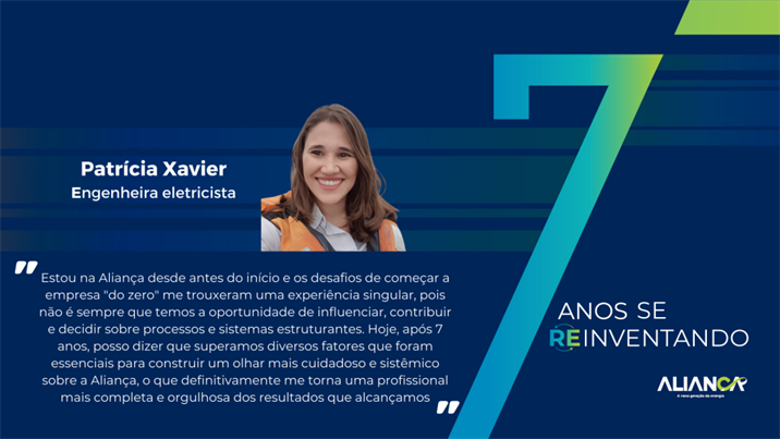 7 anos da Aliança Energia: reinventar-se! - Aliança Energia