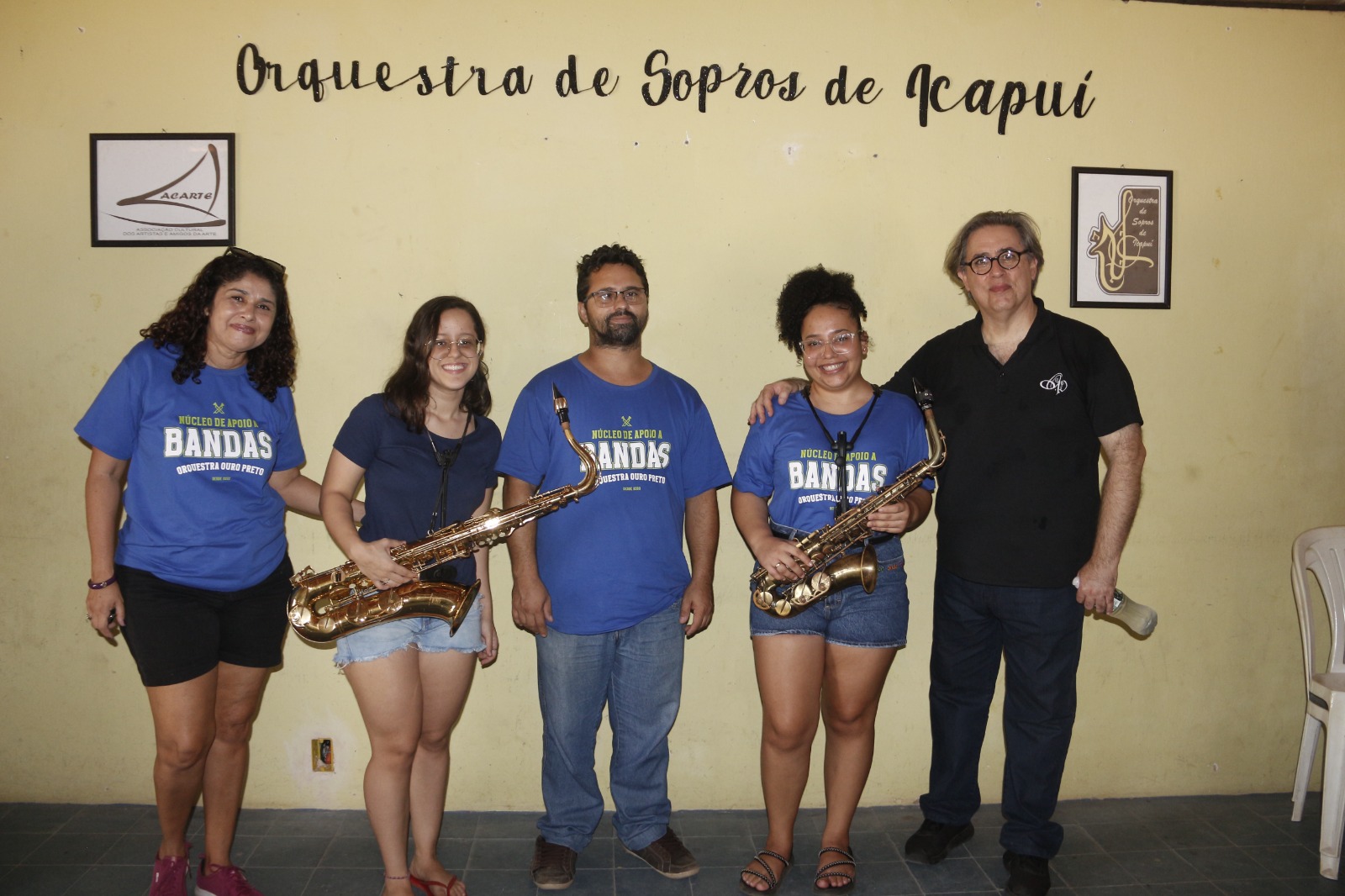 Participação da Aliança na oficina da Orquestra de Sopro de Icapuí - Aliança Energia