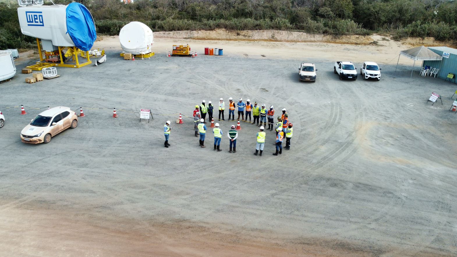 Gemba é realizado no Projeto Acauã - Aliança Energia