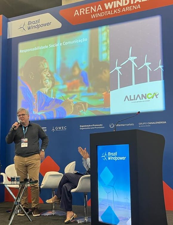 Aliança Energia marca presença na 14ª edição do Brazil Windpower 2023 - Aliança Energia