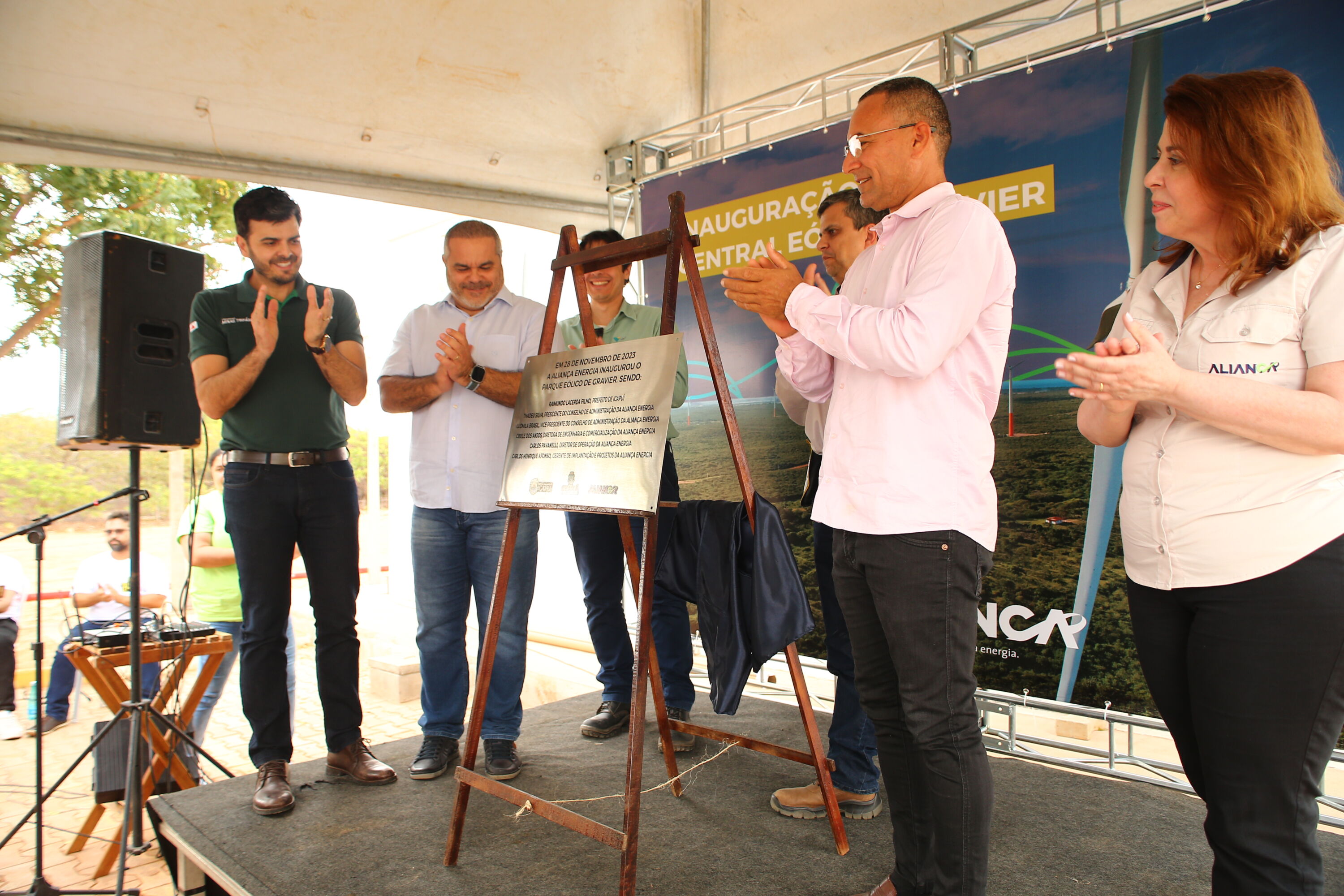 Confira as fotos da inauguração da Central Eólica Gravier - Aliança Energia