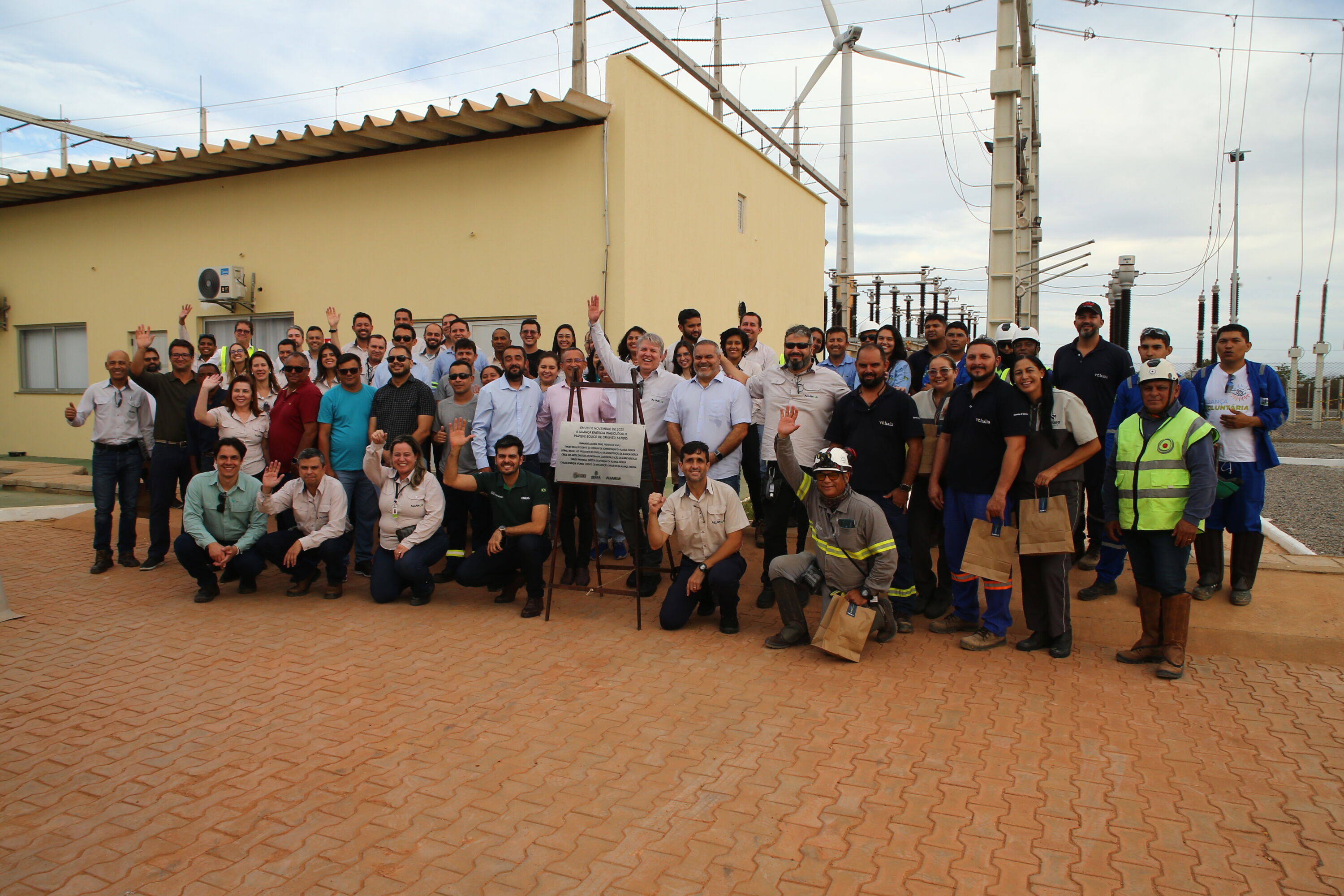 Confira as fotos da inauguração da Central Eólica Gravier - Aliança Energia