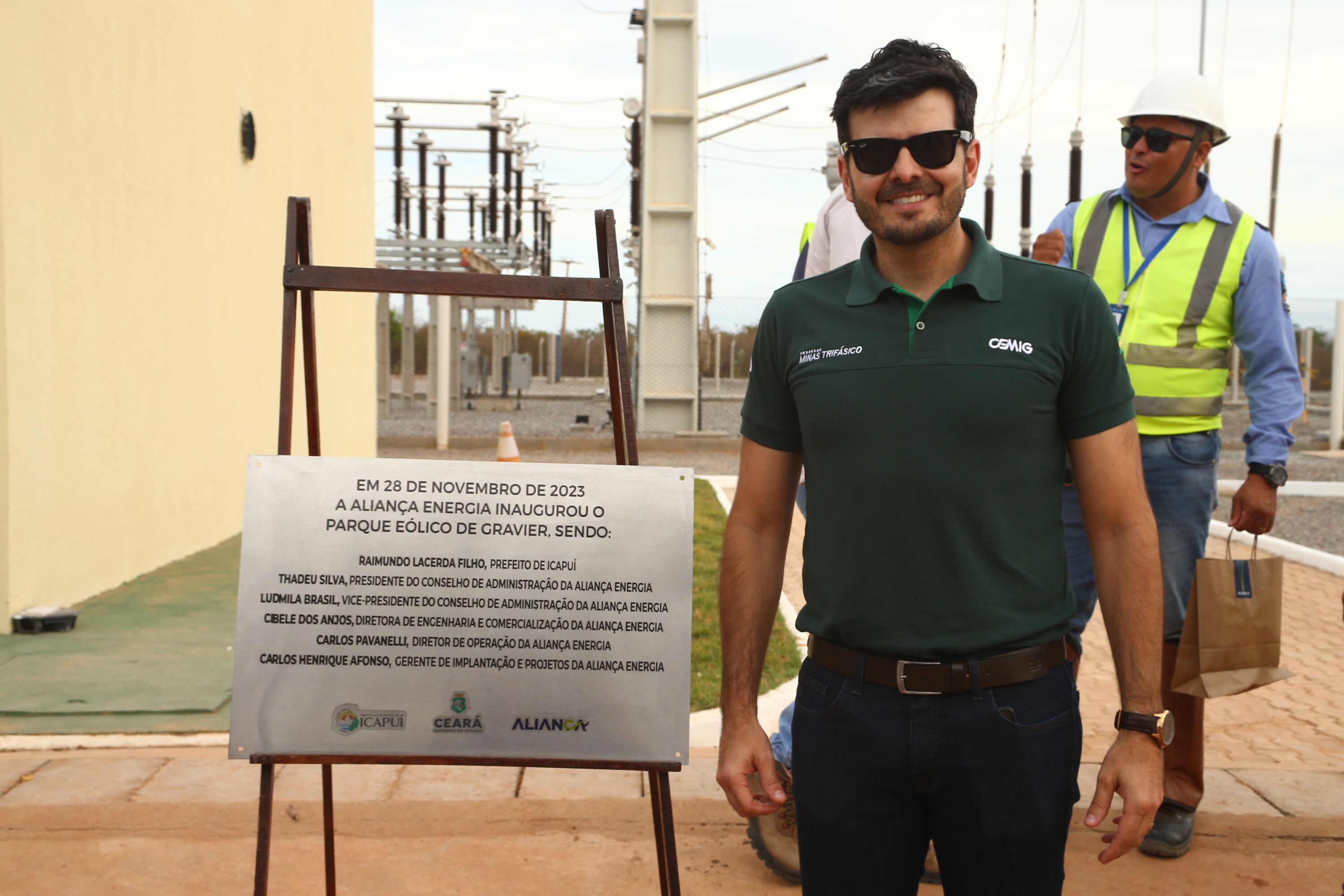 Confira as fotos da inauguração da Central Eólica Gravier - Aliança Energia