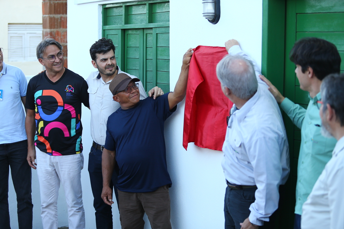 Veja as fotos das inaugurações da Casa de Farinha e Museu Quilombola da Macambira e do Ponto de Memória José Milanez (RN) - Aliança Energia