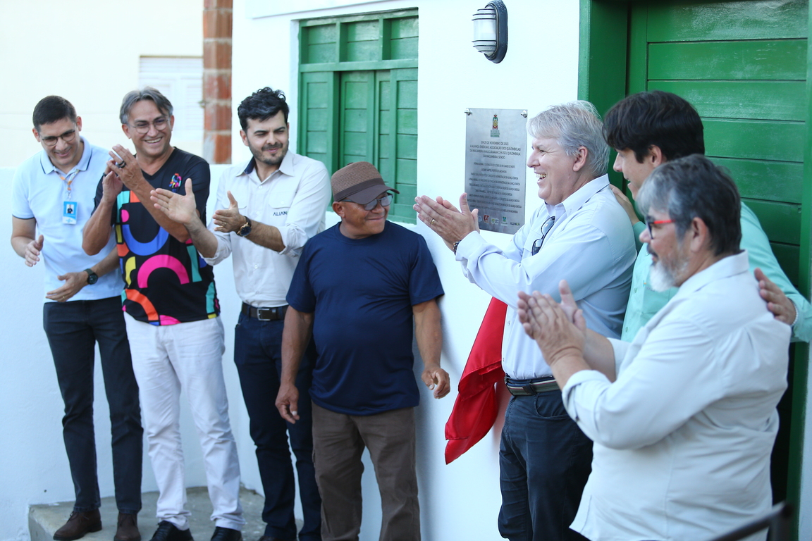 Veja as fotos das inaugurações da Casa de Farinha e Museu Quilombola da Macambira e do Ponto de Memória José Milanez (RN) - Aliança Energia