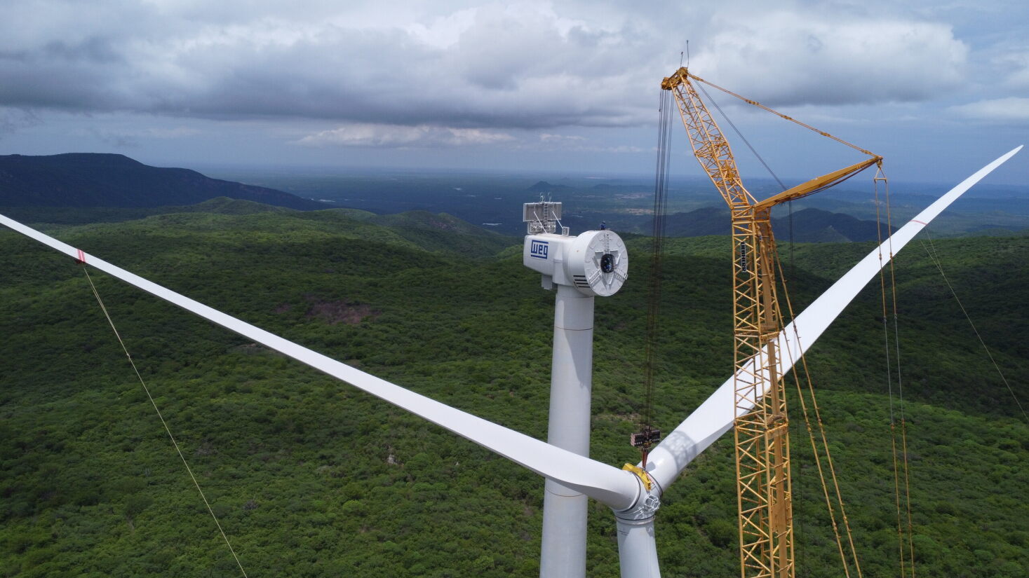 Aliança completa montagem dos aerogeradores do Complexo Acauã - Aliança Energia