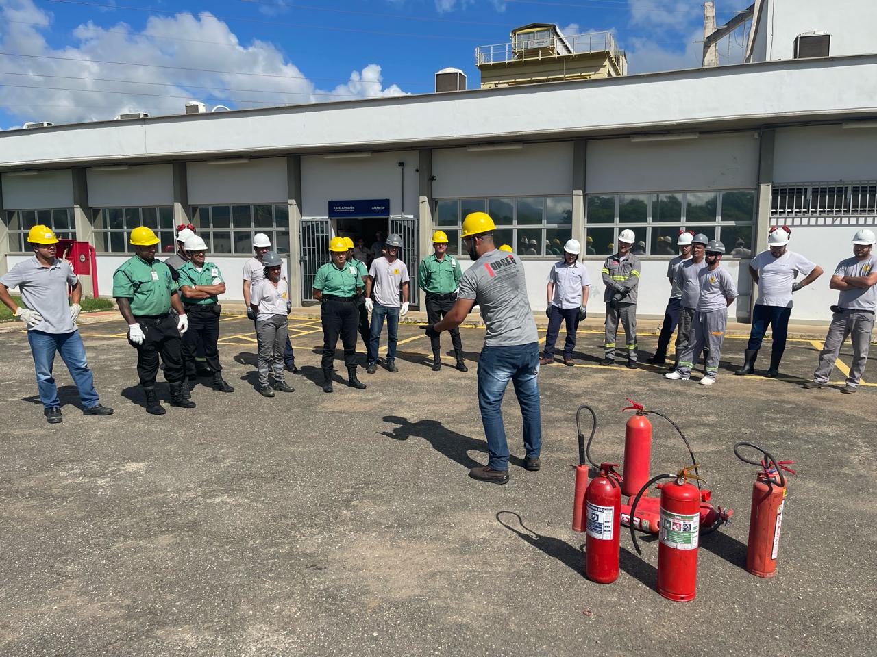 UHE Aimorés realiza Treinamento de Brigada Orgânica de Incêndio - Aliança Energia