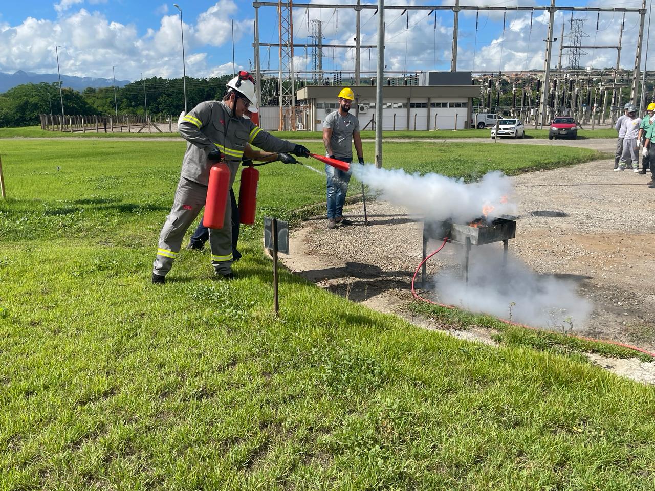 UHE Aimorés realiza Treinamento de Brigada Orgânica de Incêndio - Aliança Energia