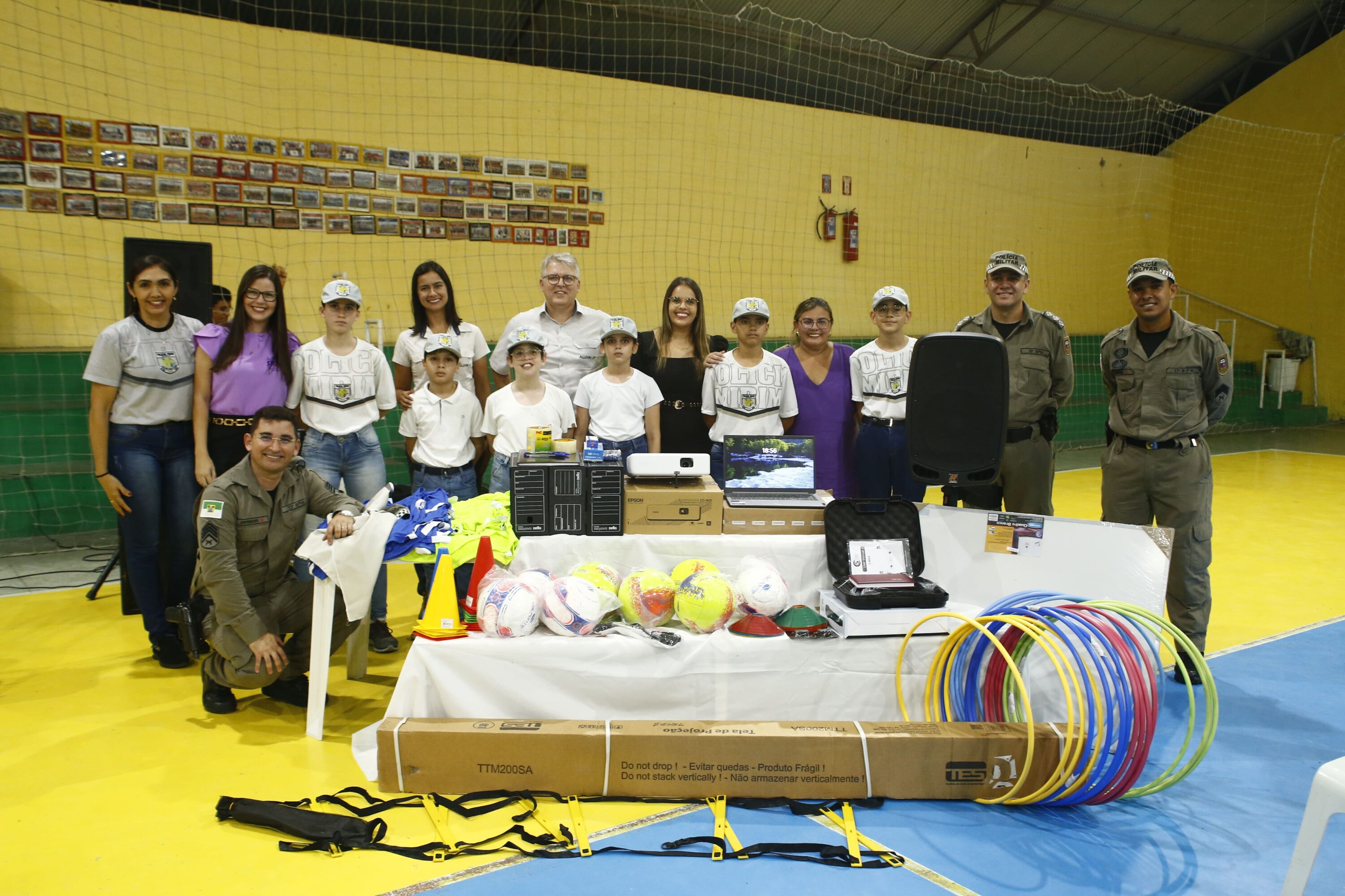 Aliança fortalece o Projeto Polícia Mirim em São Vicente - Aliança Energia