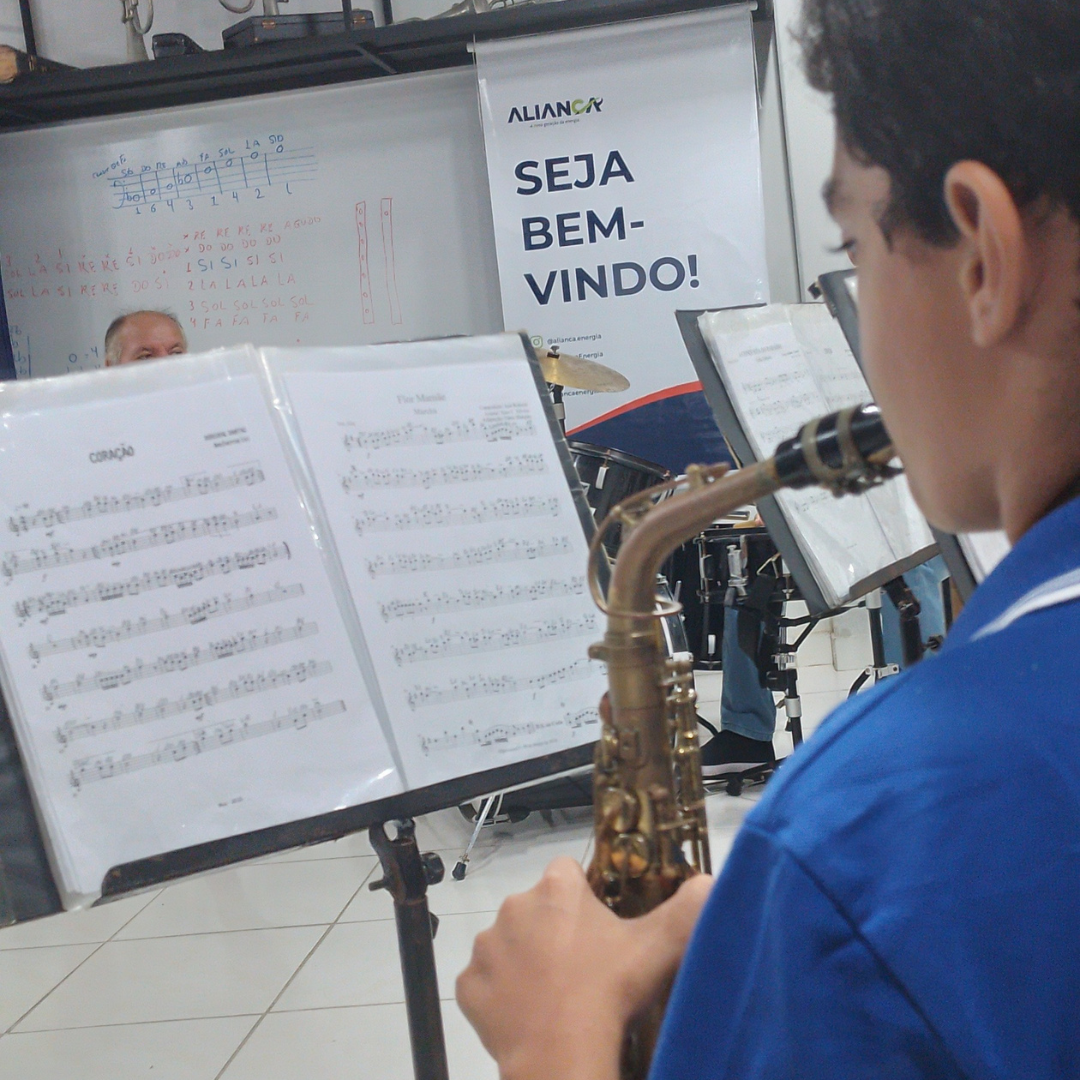 Aliança leva Oficina de banda da Orquestra Ouro Preto para Município de São Vicente-RN - Aliança Energia