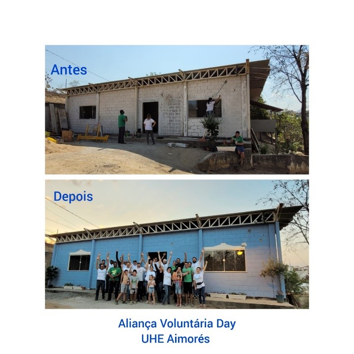 Aliança Energia celebra o Dia Nacional do Voluntariado com ações solidárias - Aliança Energia