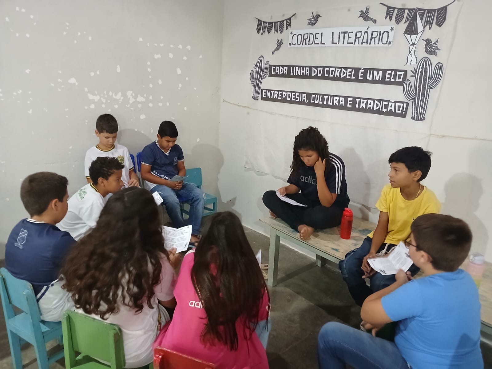Com patrocínio da Aliança cordel une escola e cultura local - Aliança Energia Com patrocínio da Aliança cordel une escola e cultura local - Aliança Energia