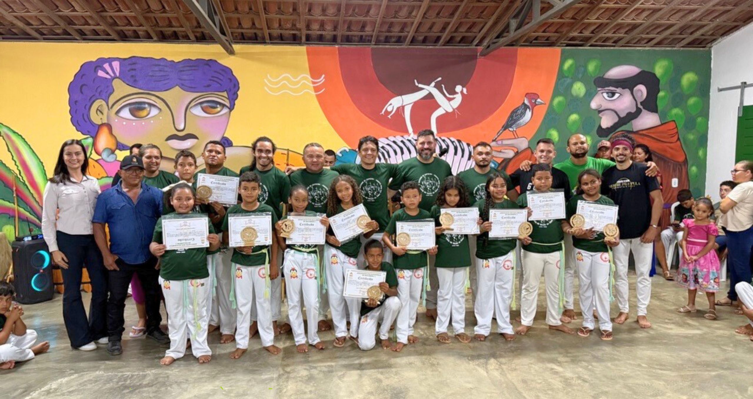 Capa Capoeira batizado