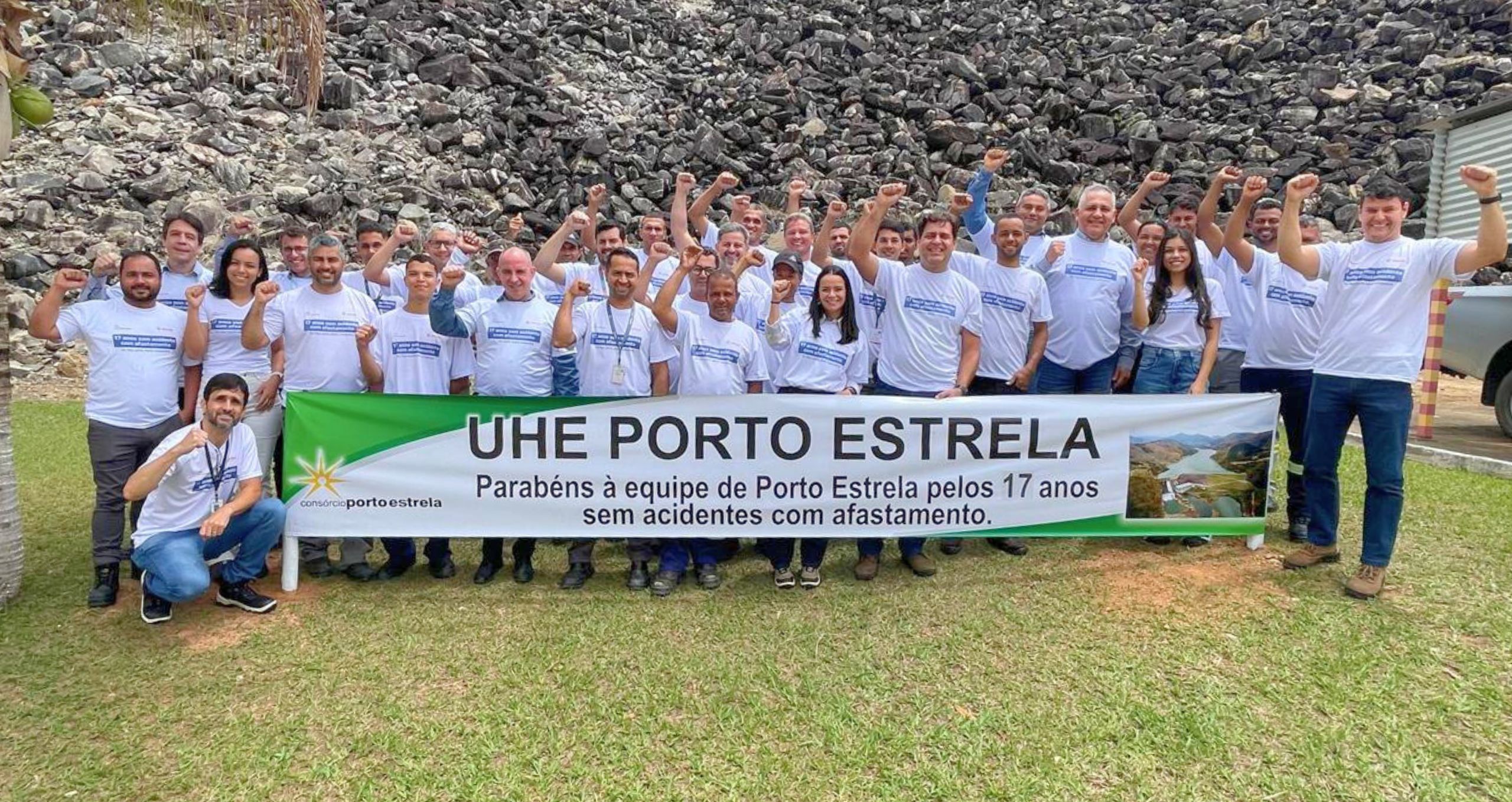 Capa UHE Porto Estrela 17 anos sem acidentes