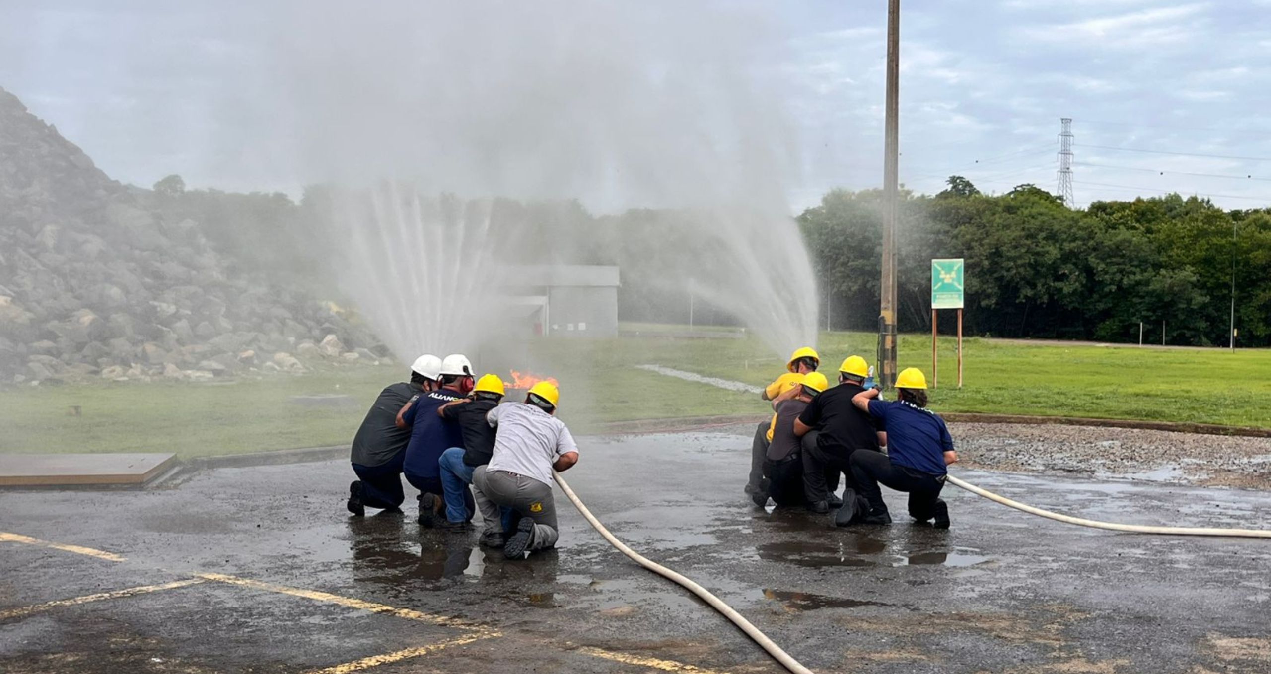 Capa Treinamento brigada UHE Aimorés