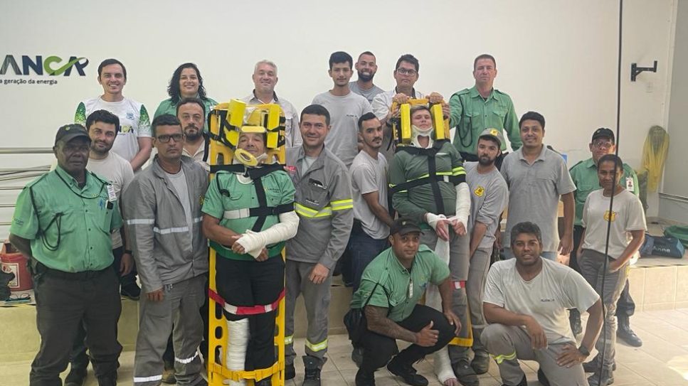 Uhe Aimorés Realiza Treinamento De Brigada Orgânica De Incêndio Notícias 